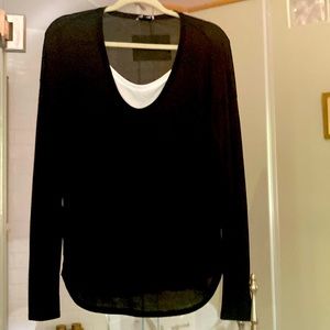 Vince brand light weight relaxed fitting top